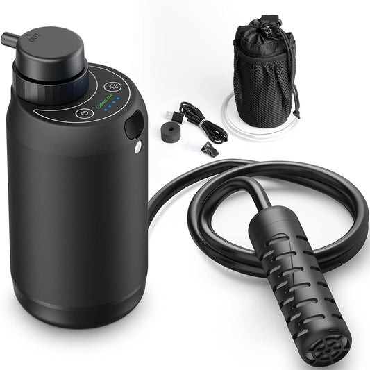 Portable Water Purifier with Dual Filter Cartridge for Outdoor Survival Camping, GS-2801 - Greeshow Direct