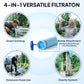 Greeshow Portable Water Filter Straw, Personal Water Filtration System with Replaceable Cartridge, 0.01 Micron Survival Water Purifier Gear for Hiking, Camping, Travel & Emergency Prep, 1 Pack - Greeshow Direct